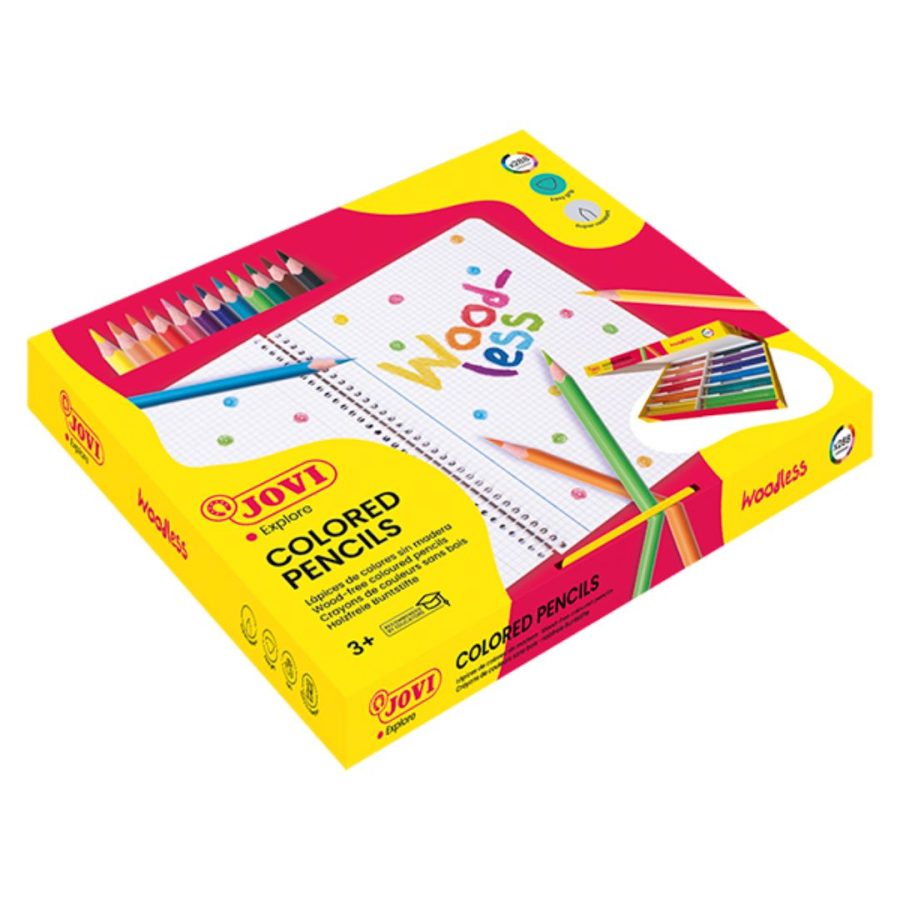 Coloured Pencils Woodless Classpack (288pcs)