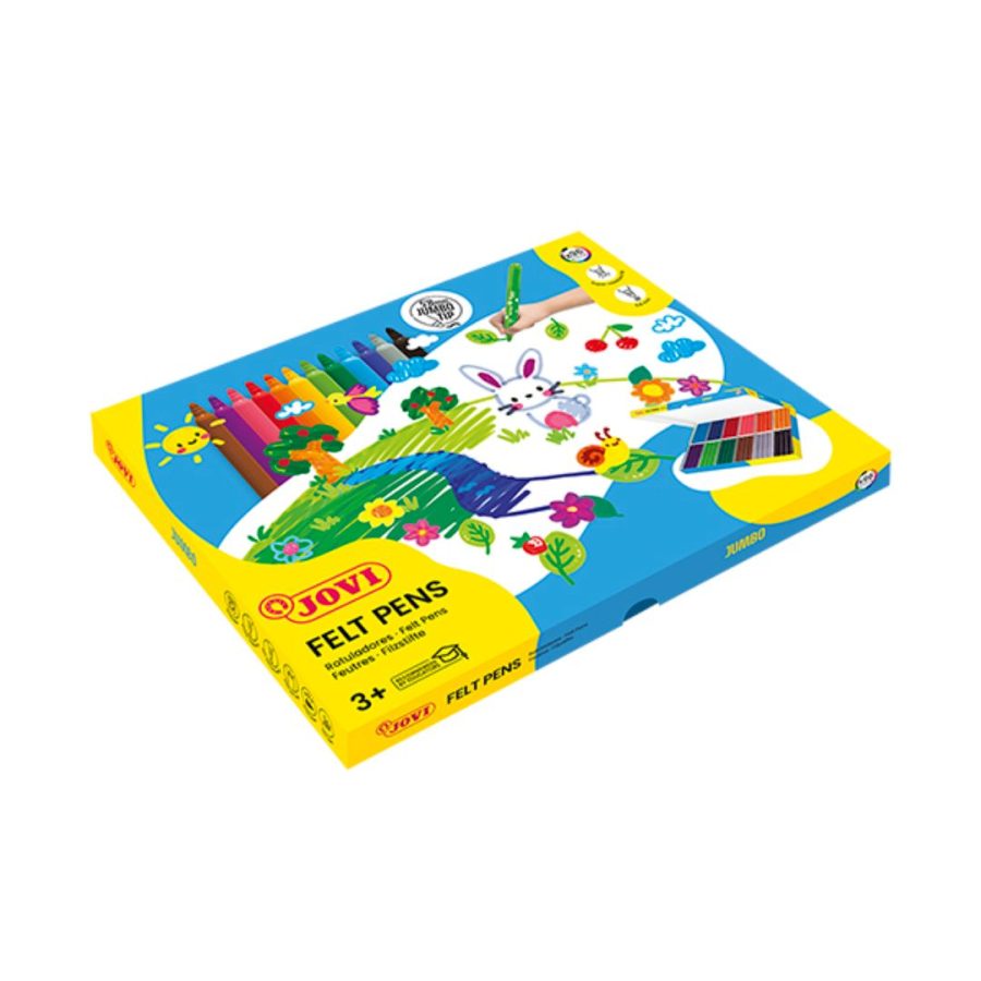 Coloured Jumbo Tip Marker (96pcs)