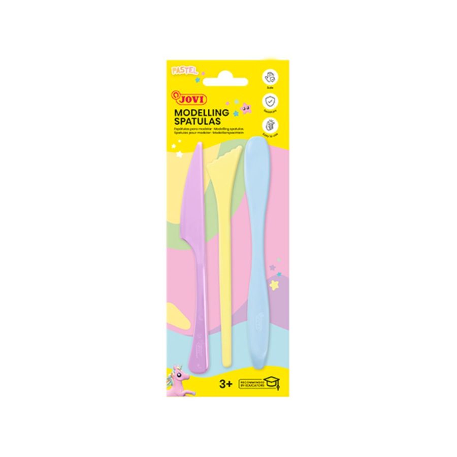 Modelling Spatulas - Pastel (3pcs)