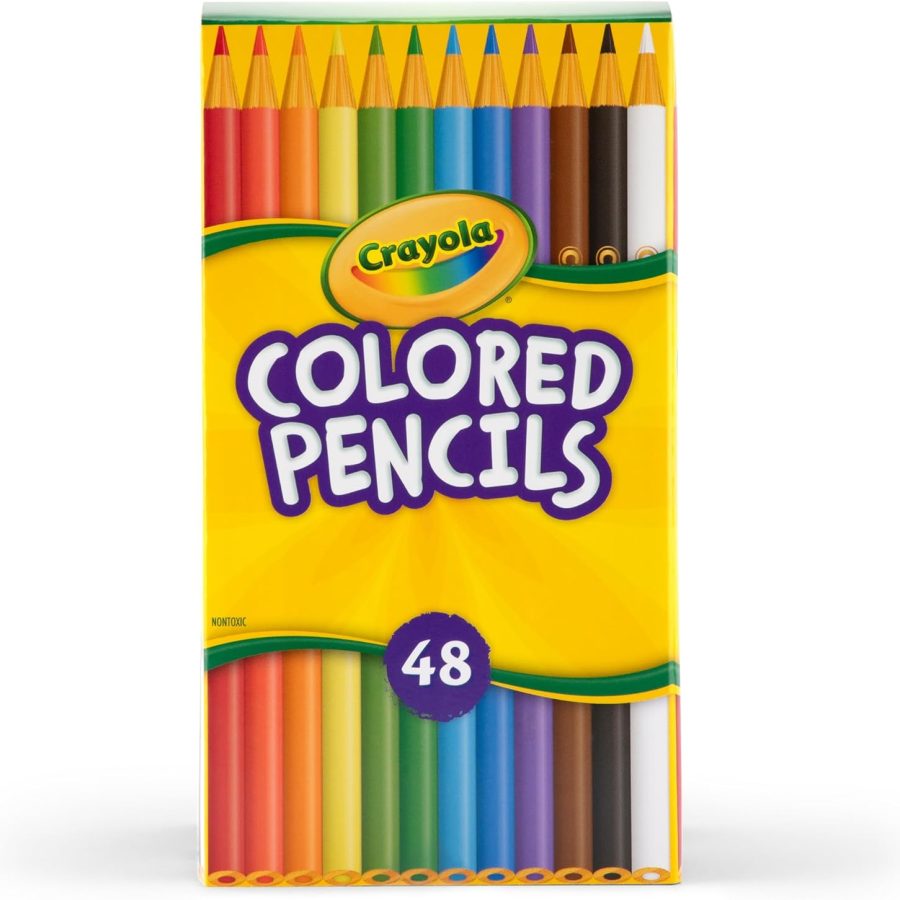 Crayola Triangular Coloured Pencils (48pcs)