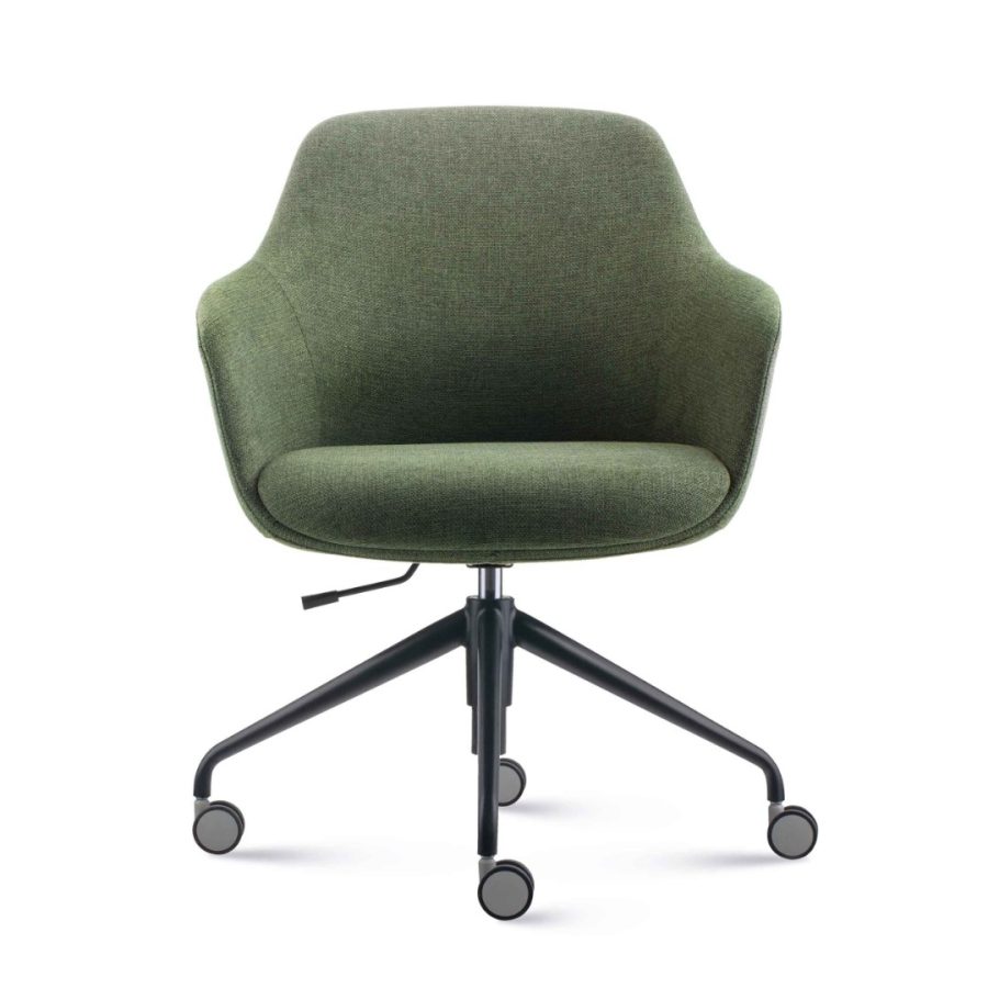 Aspen Office Chair - Olive (Castors)