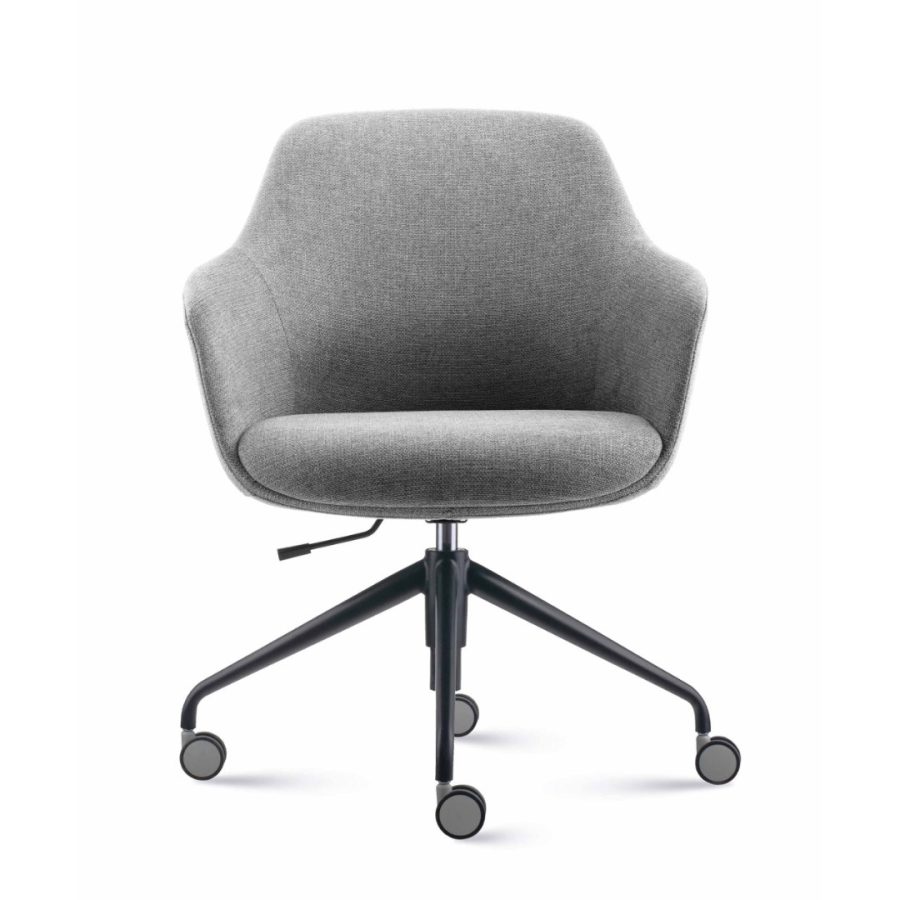 Aspen Office Chair - Grey (Castors)