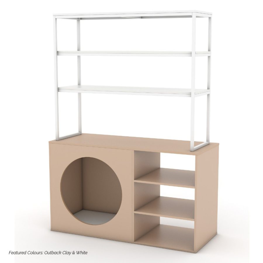 Modula Plus Circle Nook Unit - Linear
