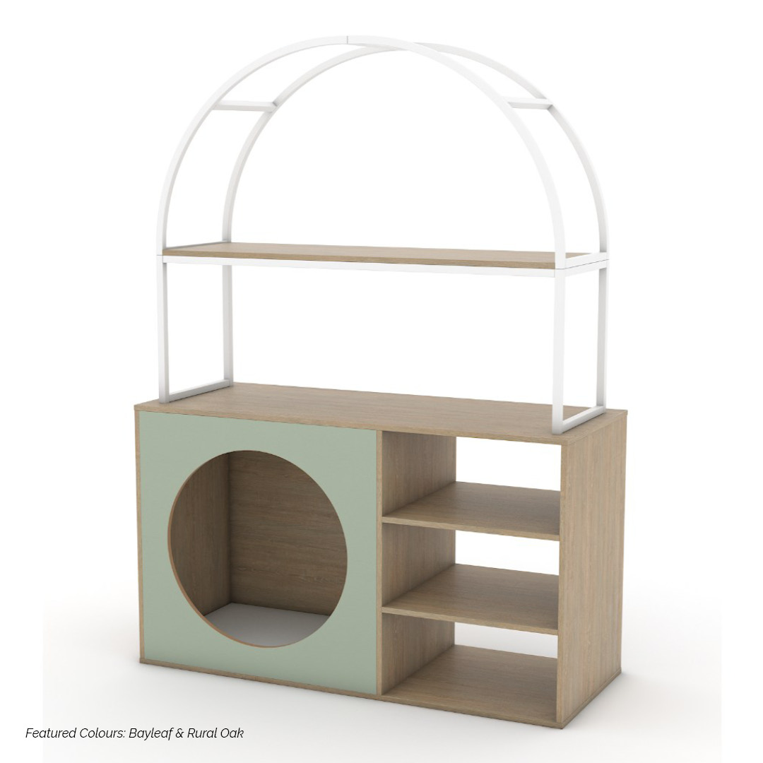 Modula Plus Circle Nook Unit - Arch - Step4 Modula Plus Circle Nook Unit - Arch - Image 3