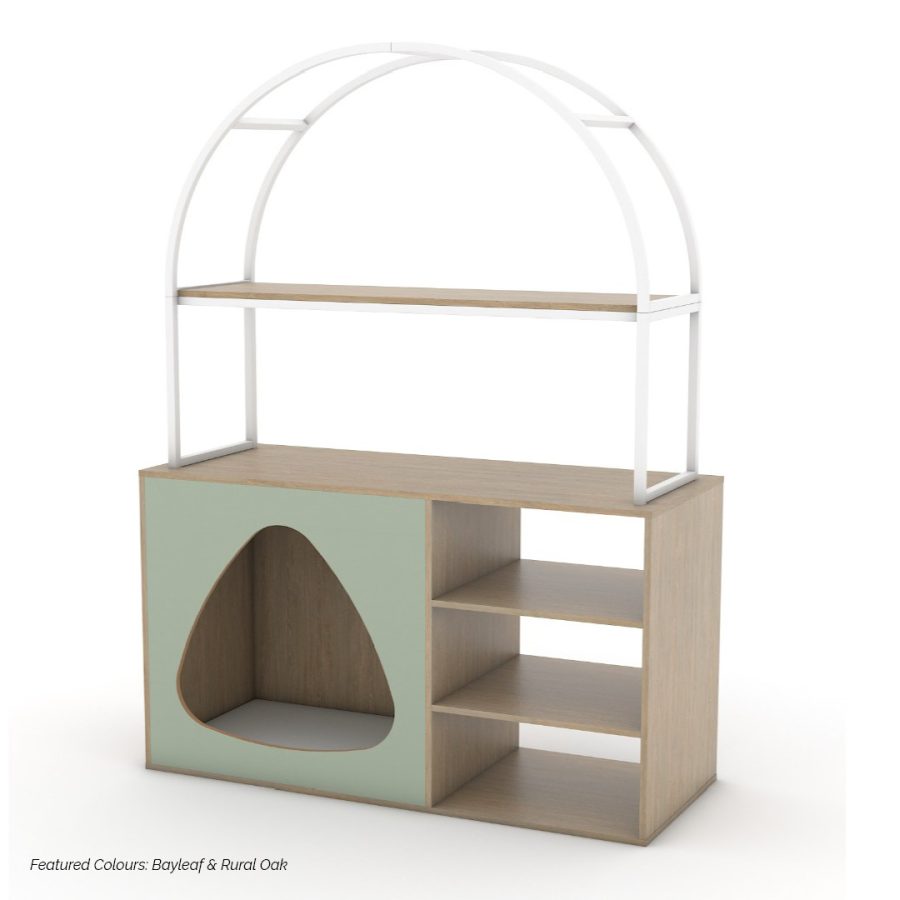 Modula Plus Pebble Nook Unit - Arch