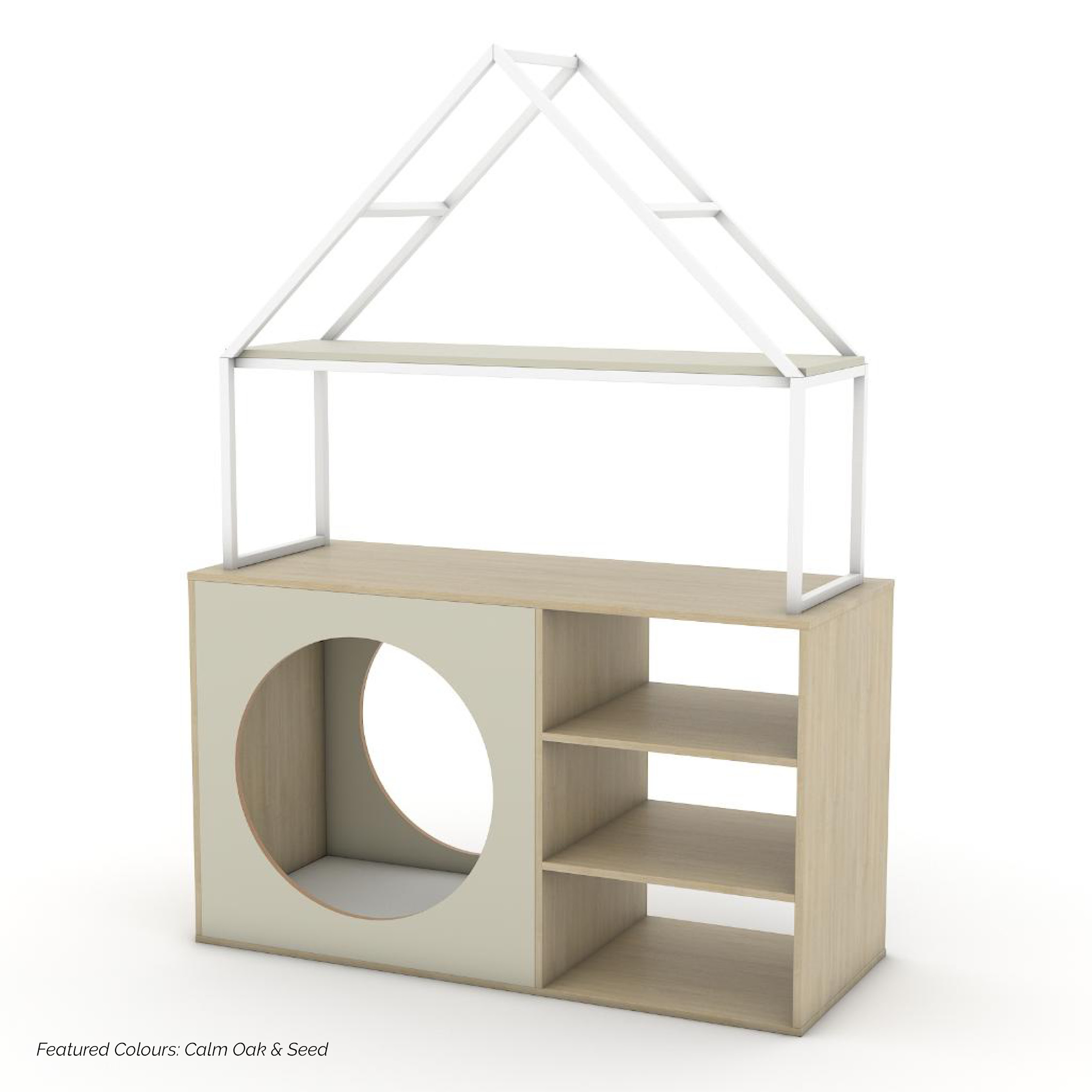 Modula Plus Circle Nook Unit - Gable - Step4 Modula Plus Circle Nook Unit - Gable - Image 3