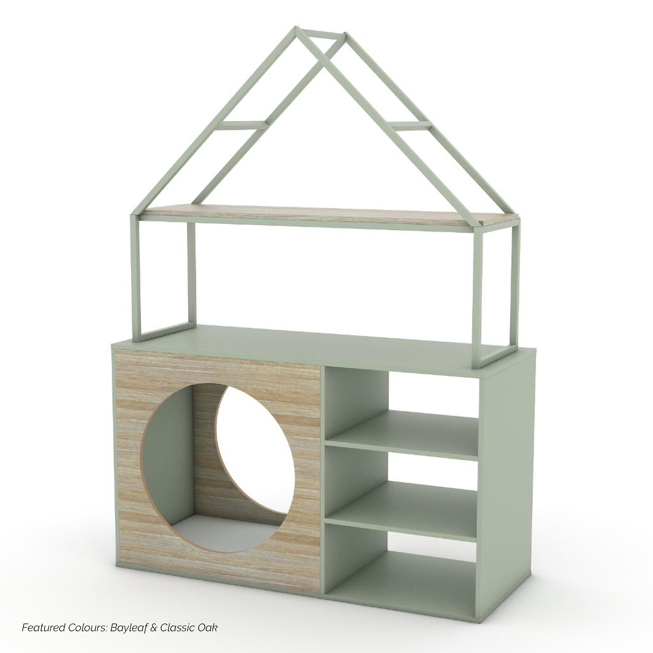 Modula Plus Circle Nook Unit - Gable - Step4 Modula Plus Circle Nook Unit - Gable - Image 5