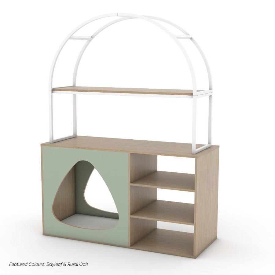 Modula Plus Pebble Nook Unit - Arch