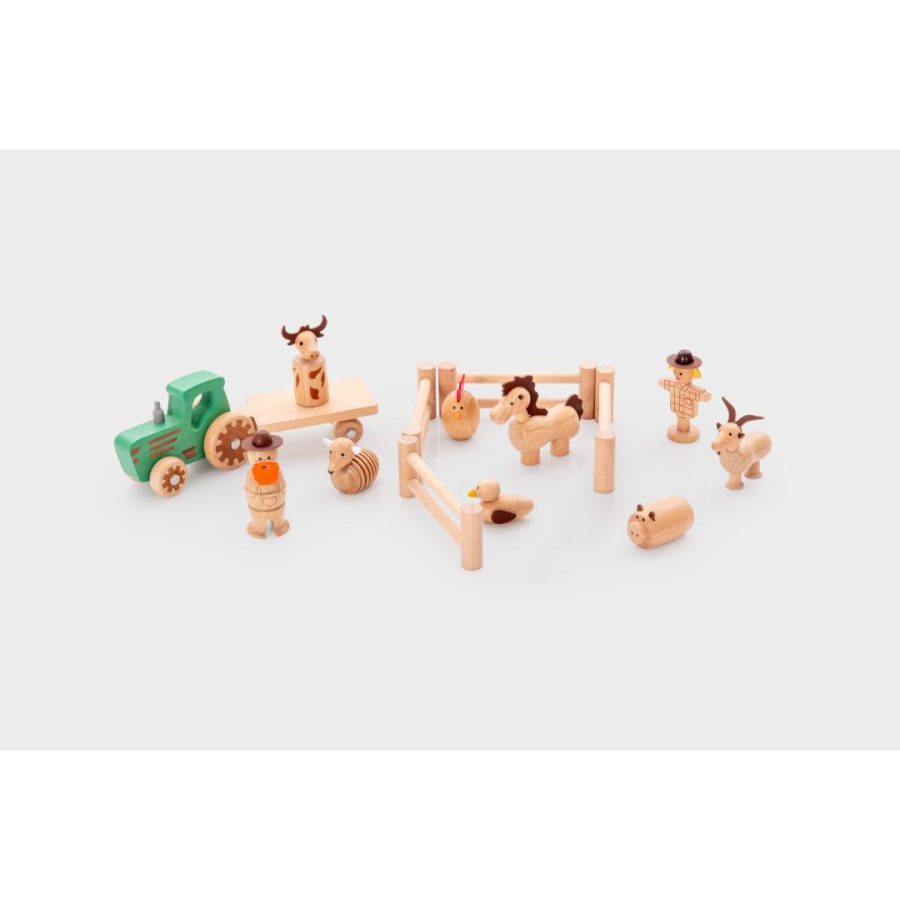 Wooden Farm Set (15pcs)