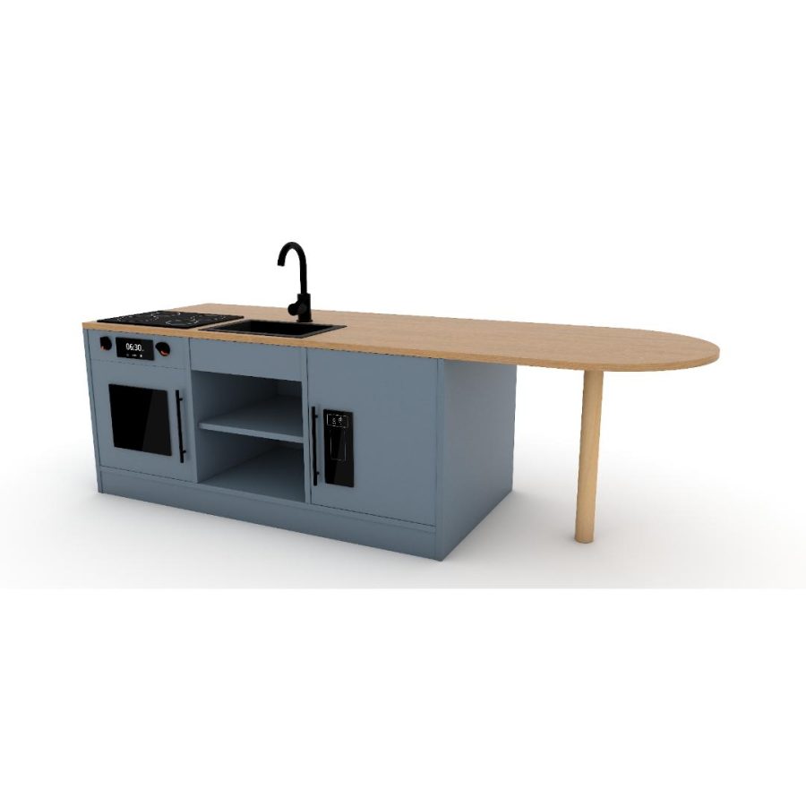 Modula Breakfast Bar with Bench