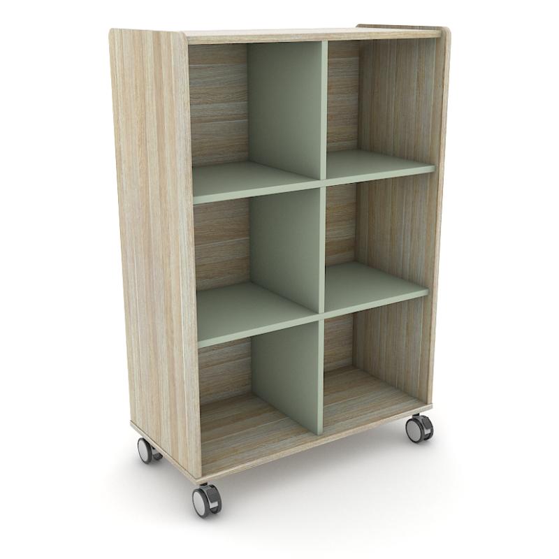 Contour 6-Hole Cubby Unit
