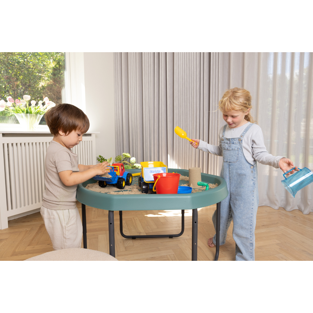 Dantoy Hexacle Tuff Tray and Stand Small (73cm) - Green - Step4 Dantoy Hexacle Tuff Tray and Stand Small (73cm) - Green - Image 3