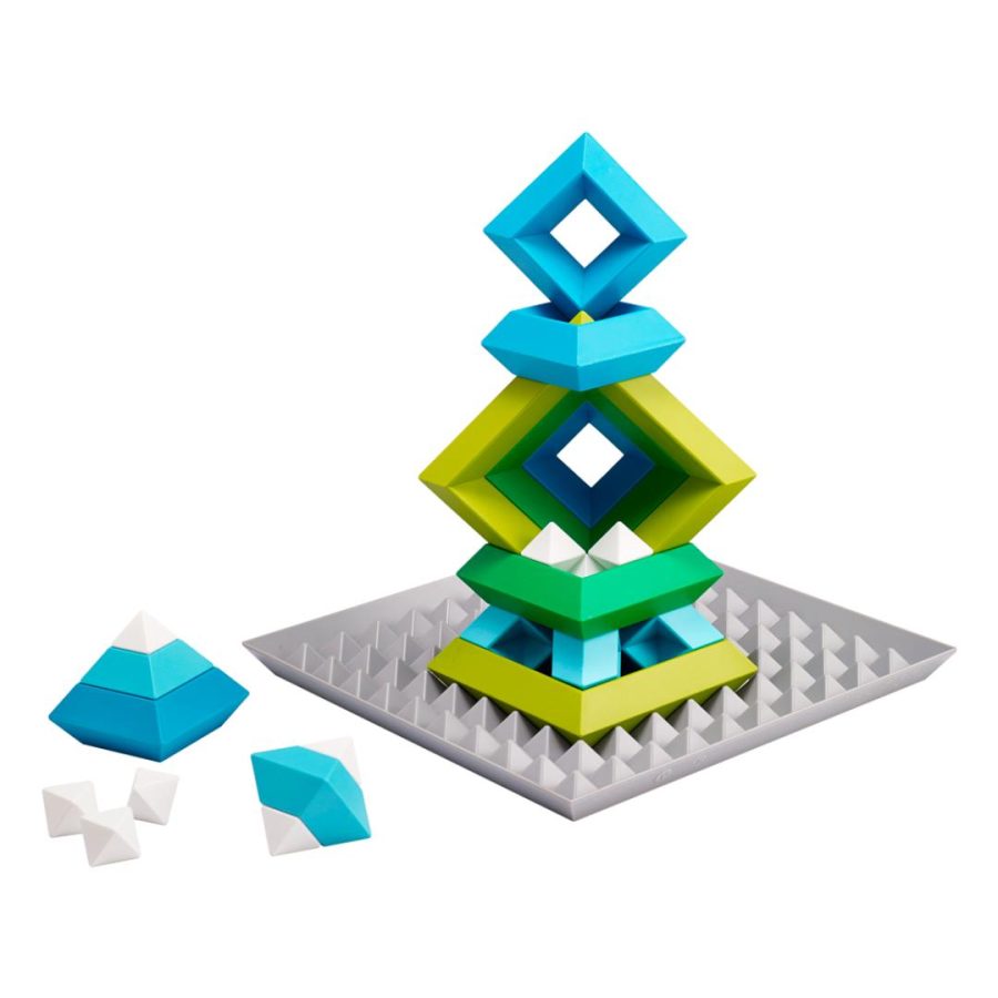 3D Pyramid Stacking Puzzle
