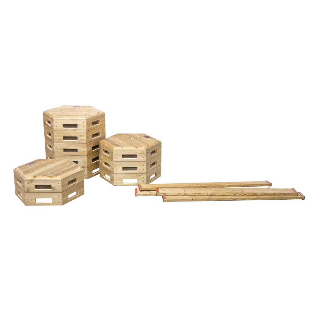 Classic Outdoors Balance Climbing Set - Step4 Classic Outdoors Balance Climbing Set