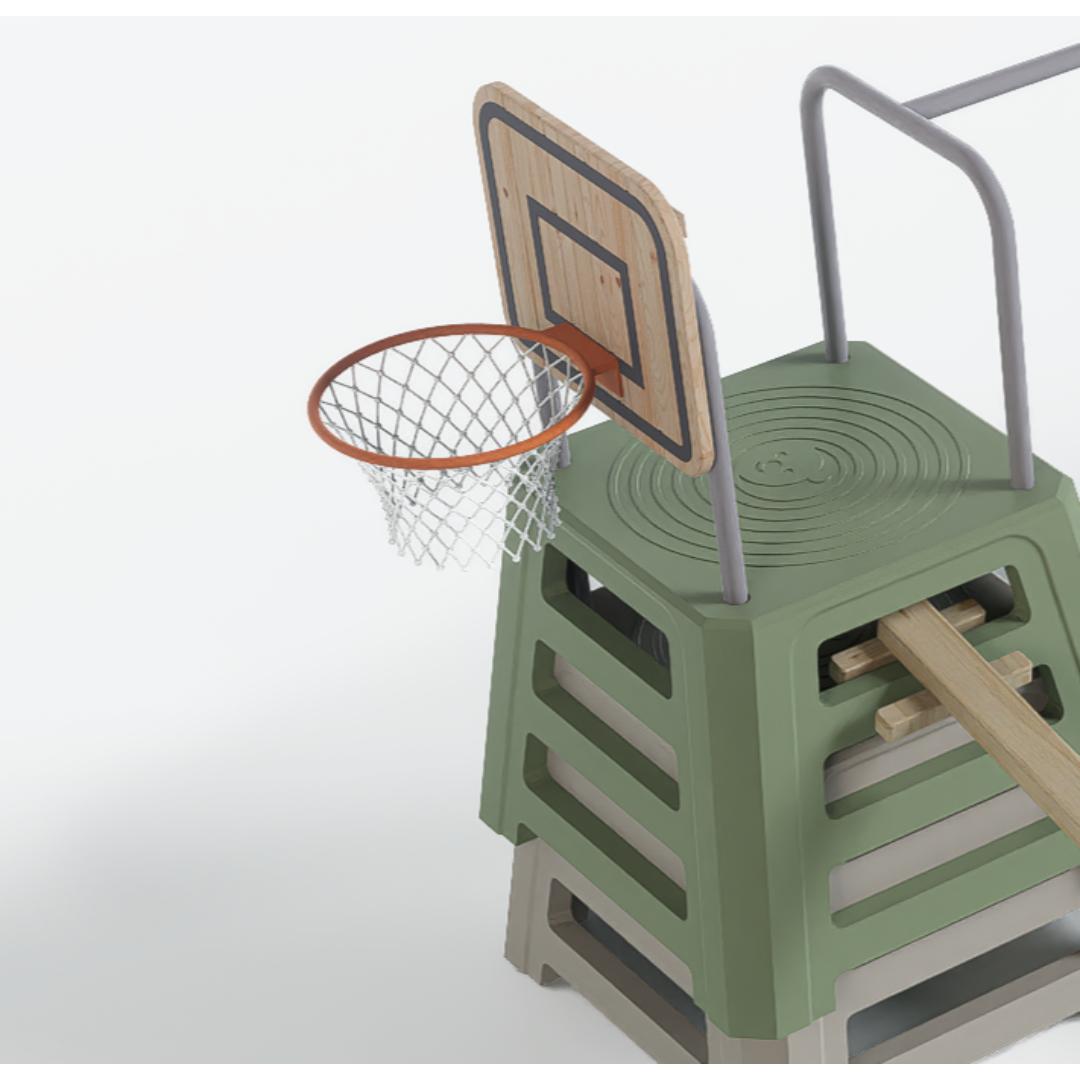 Classic Outdoors Metal Basketball Stand - Step4 Classic Outdoors Metal Basketball Stand - Image 2