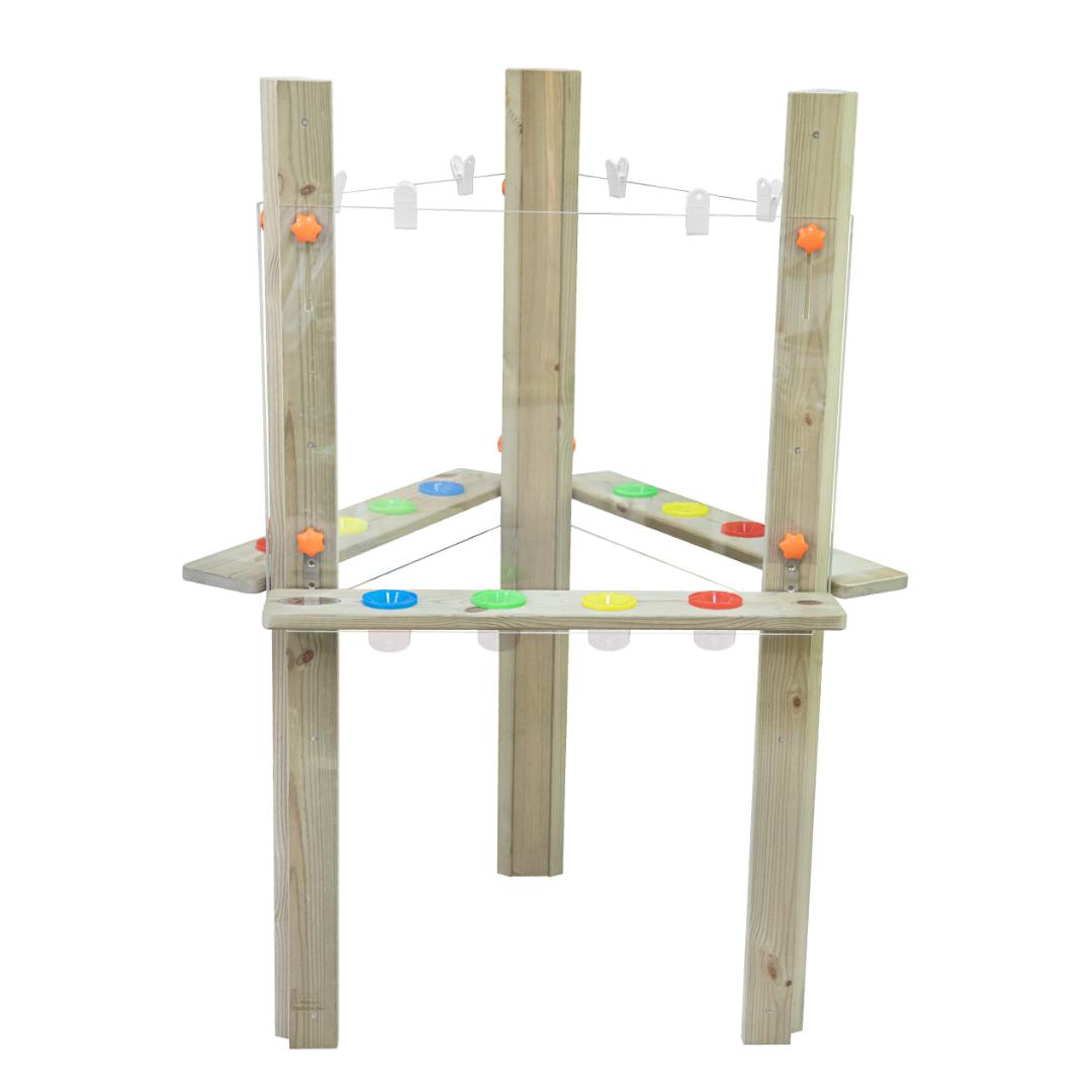 Classic Oudoors Wooden 3-sided Clear Easel - Step4 Classic Oudoors Wooden 3-sided Clear Easel
