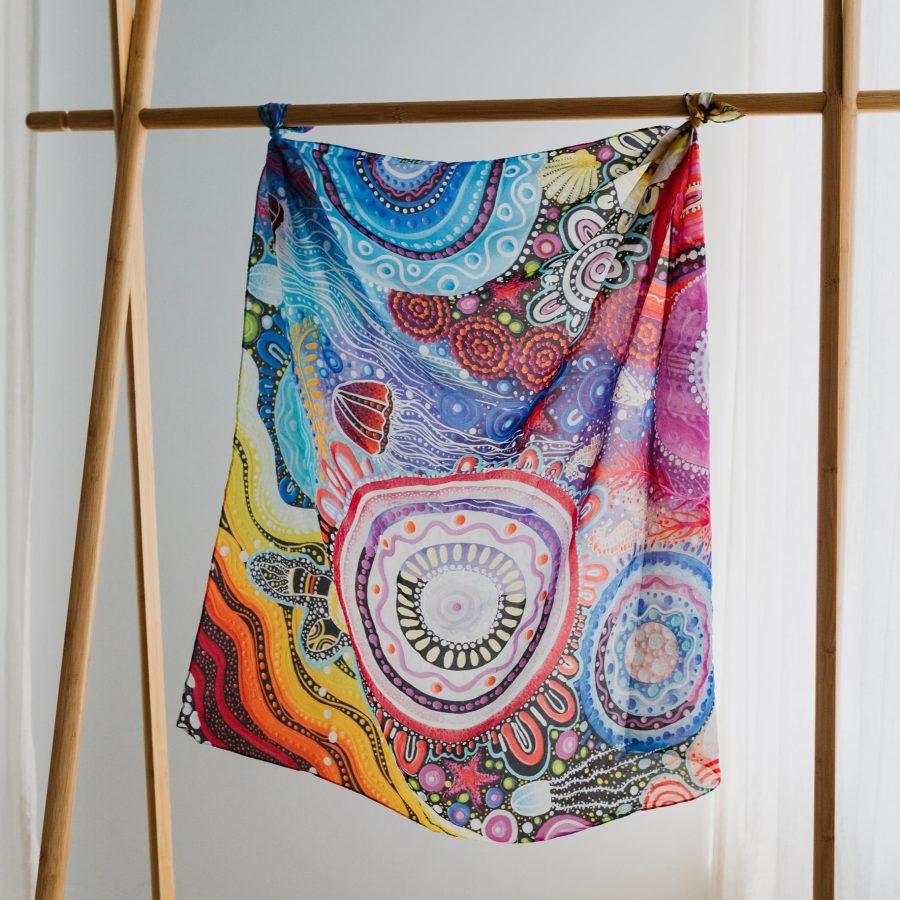 Wani Wani Play Silk - 90 x 90cm