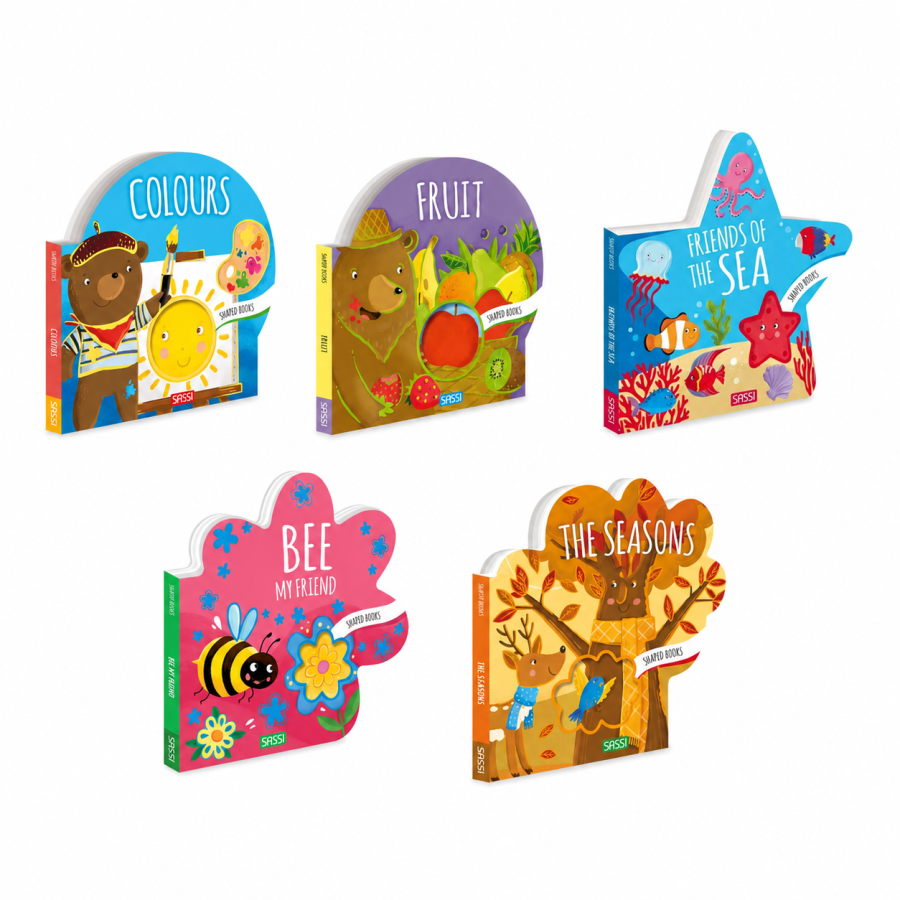 Shaped Board Books - Set of 5
