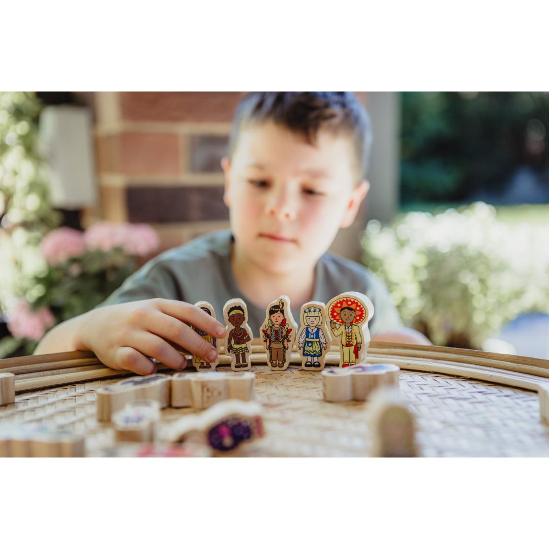 Wooden Children around the World (18pcs) - Step4 Wooden Children around the World (18pcs) - Image 4