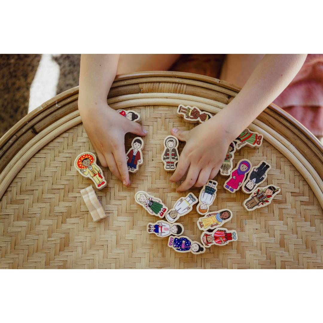 Wooden Children around the World (18pcs) - Step4 Wooden Children around the World (18pcs) - Image 5