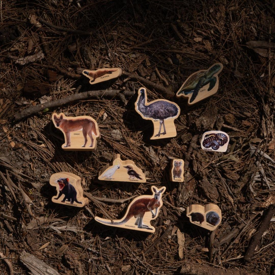Wooden Australian Animals Set (10pcs) - Step4 Wooden Australian Animals Set (10pcs) - Image 2