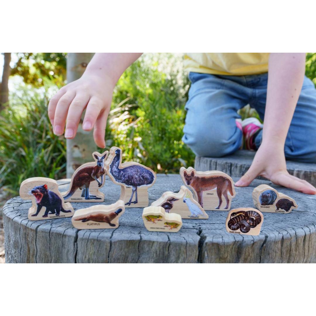 Wooden Australian Animals Set (10pcs) - Step4 Wooden Australian Animals Set (10pcs) - Image 3