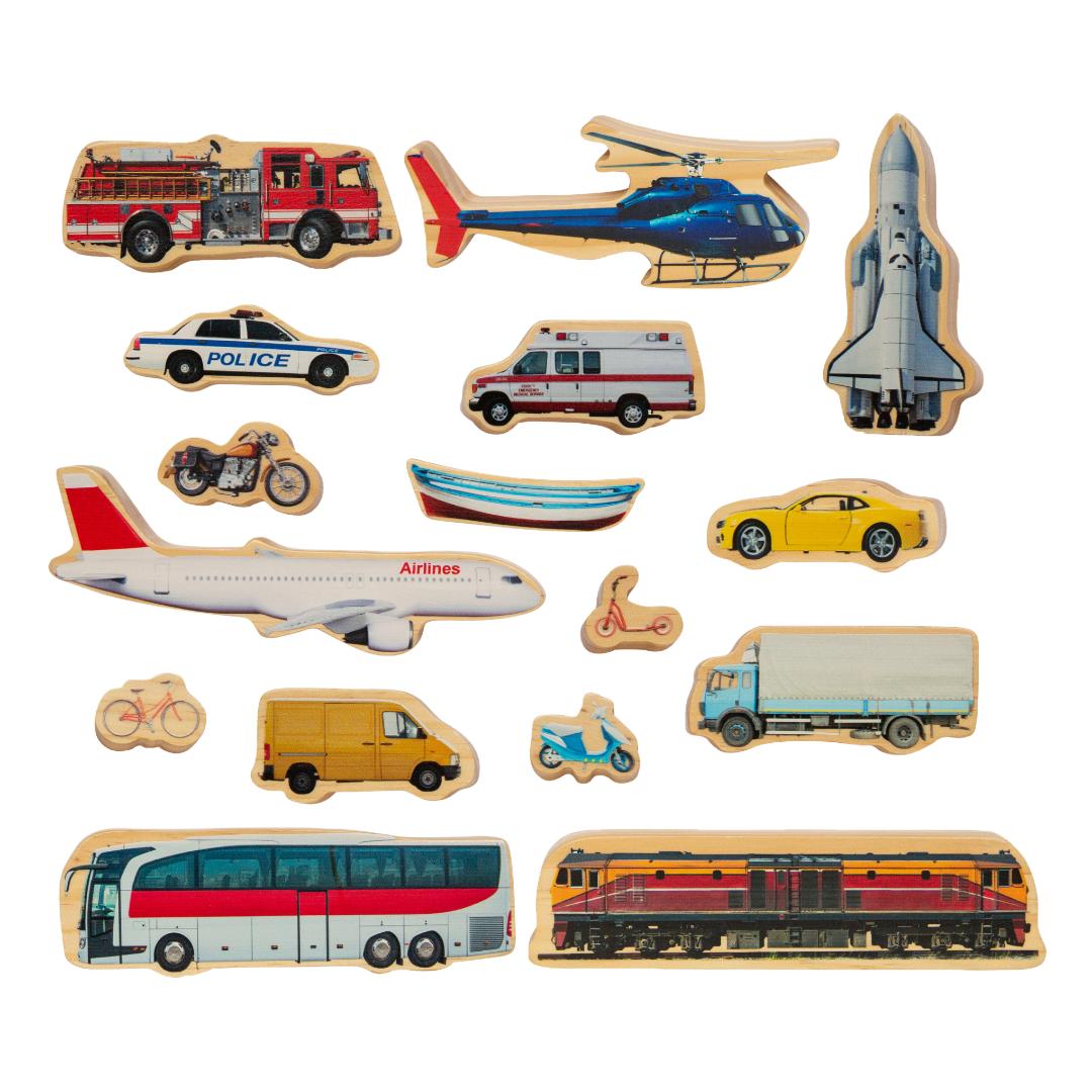 Wooden Transport Blocks (16pcs) - Step4 Wooden Transport Blocks (16pcs)