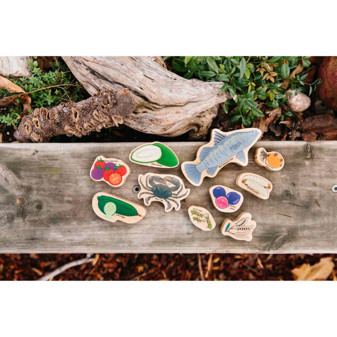 Wooden Indigenous Bush Tucker Set (10pcs) - Step4 Wooden Indigenous Bush Tucker Set (10pcs) - Image 3
