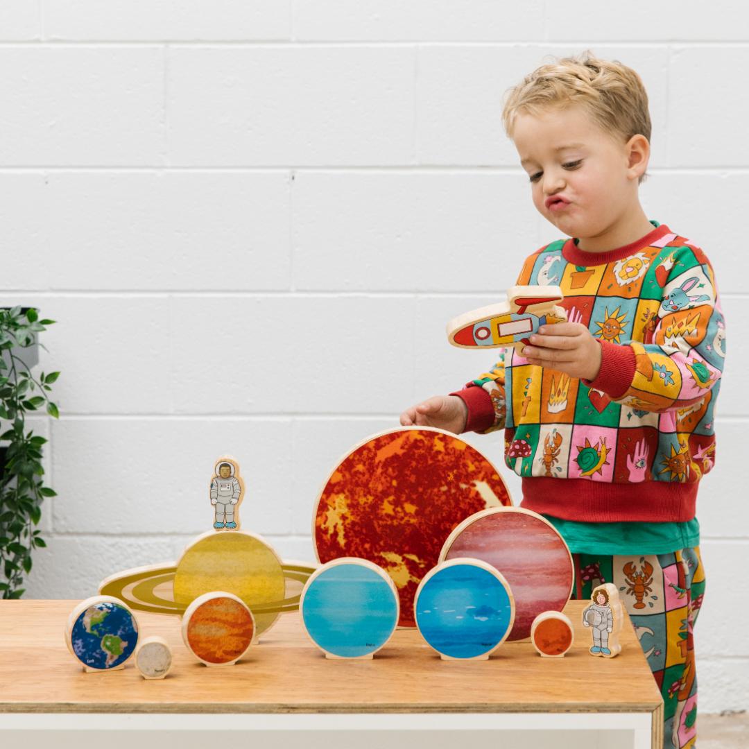 Wooden Travelling in Space Set (12pcs) - Step4 Wooden Travelling in Space Set (12pcs) - Image 2