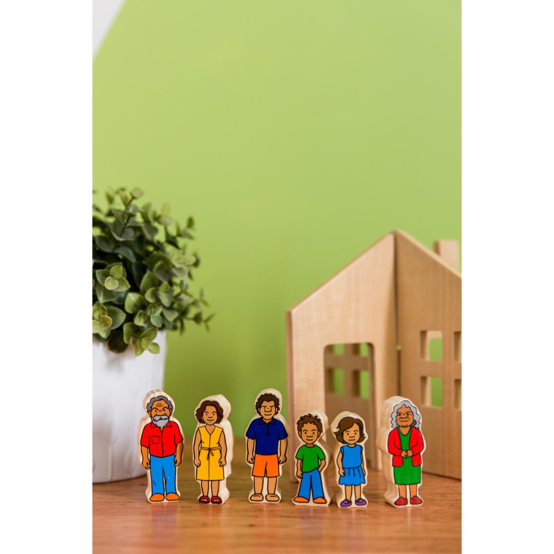 Wooden Indigenous People (6pcs) - Step4 Wooden Indigenous People (6pcs) - Image 2