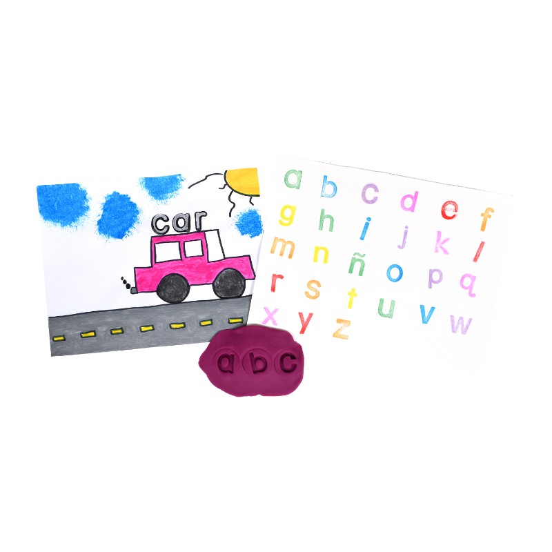 Easy Grip Letter Stampers - Lower Case (26pcs) - Step4 Easy Grip Letter Stampers - Lower Case (26pcs) - Image 3