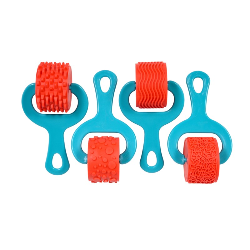 Paint and Dough Explorer Rollers (4pcs)