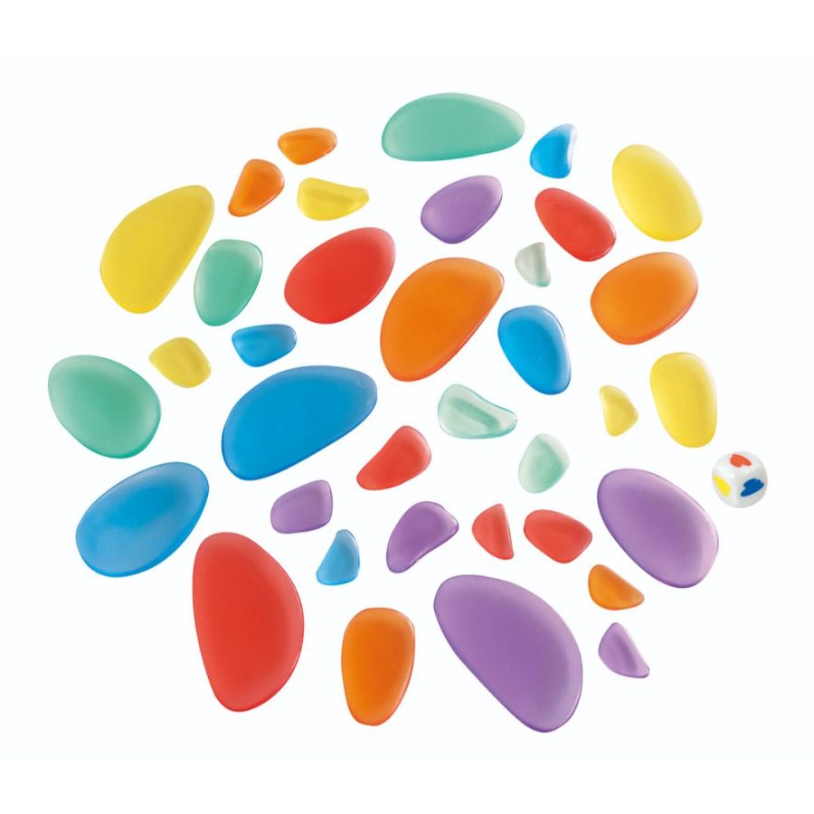 Transparent Rainbow Stones (36pcs)