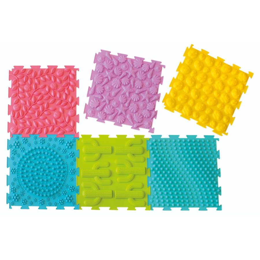 Tactile Sensory Mats (6pcs)
