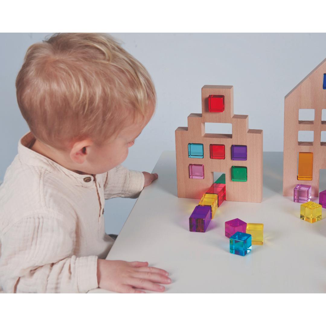 Wooden Gem House Blocks - Step4 Wooden Gem House Blocks - Image 2
