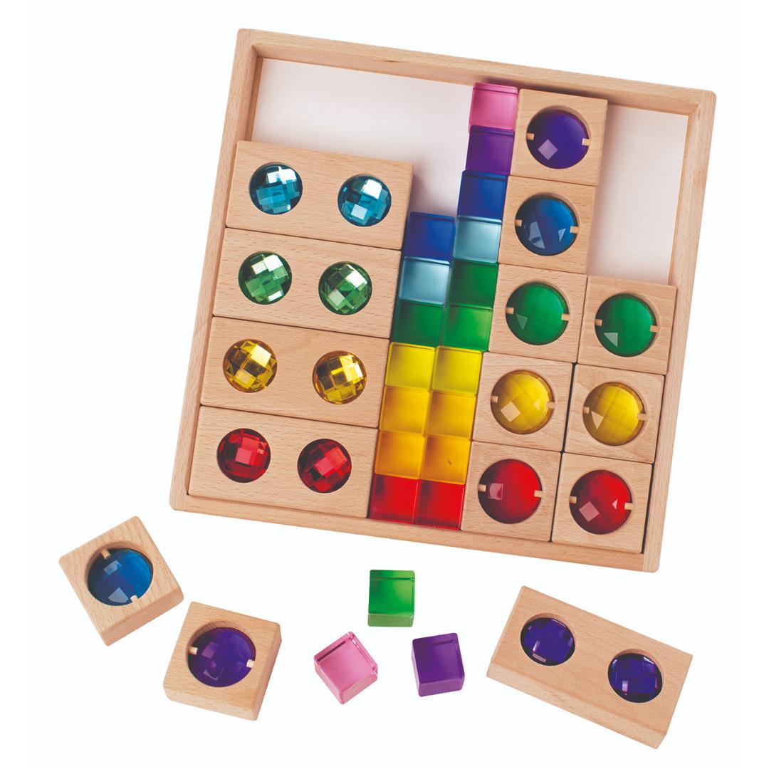 Wooden Gem Cubes Set - Step4 Wooden Gem Cubes Set - Image 2