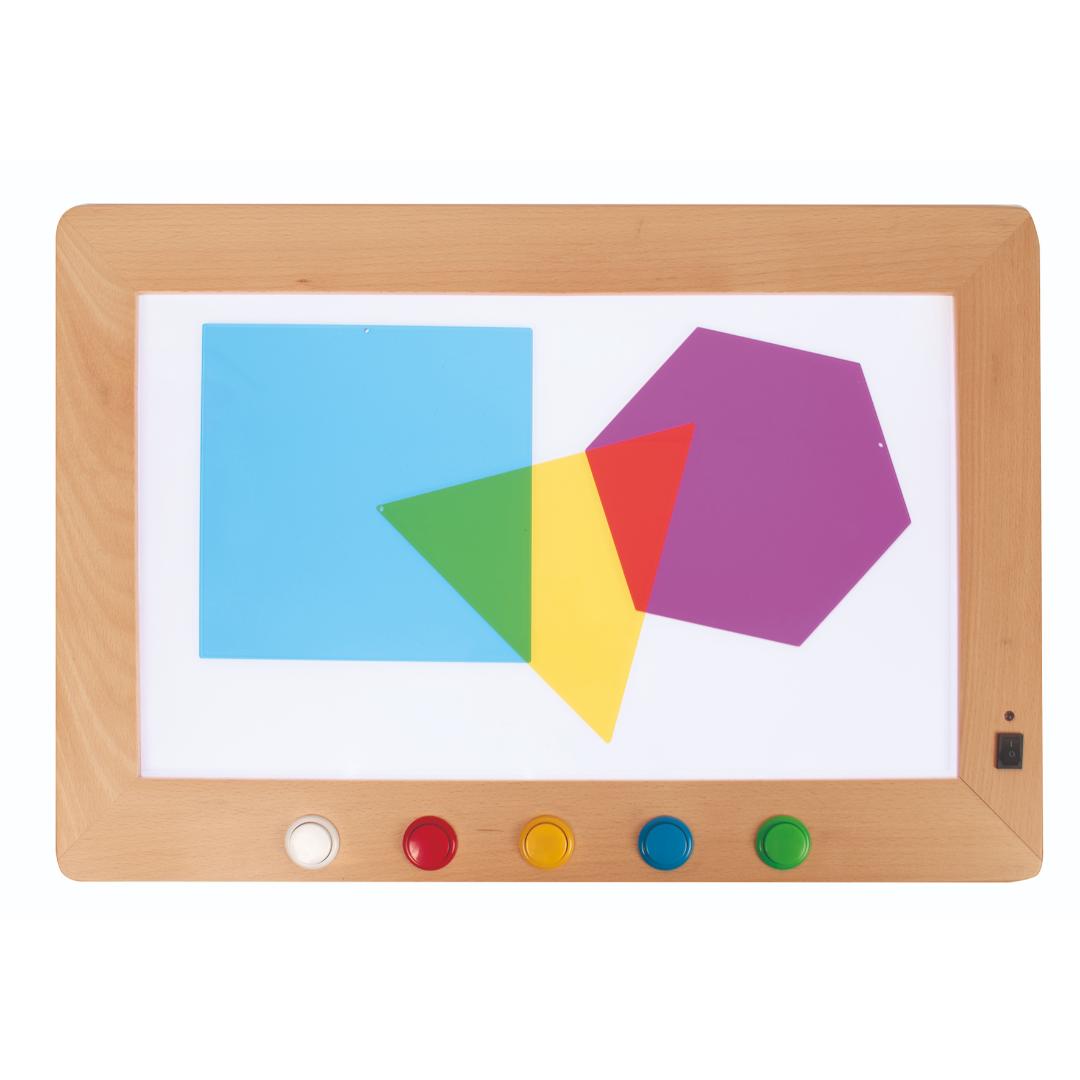 Wooden Colour Light Panel - Rechargeable - Step4 Wooden Colour Light Panel - Rechargeable - Image 2