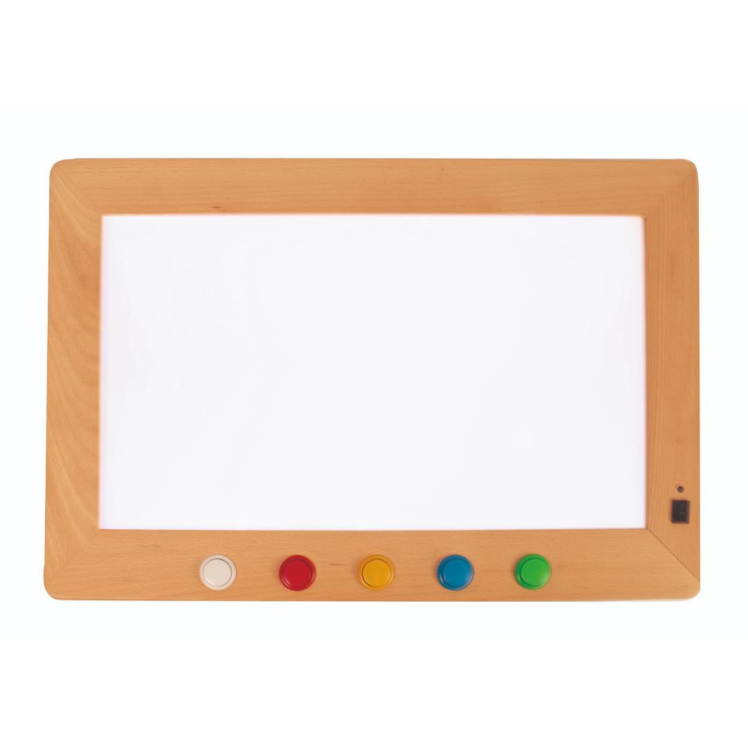 Wooden Colour Light Panel - Rechargeable - Step4 Wooden Colour Light Panel - Rechargeable