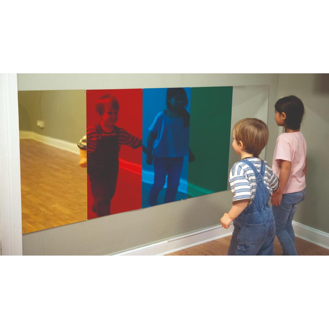 Coloured Acrylic Mirror (40 x 80cm) - Blue - Step4 Coloured Acrylic Mirror (40 x 80cm) - Blue - Image 2