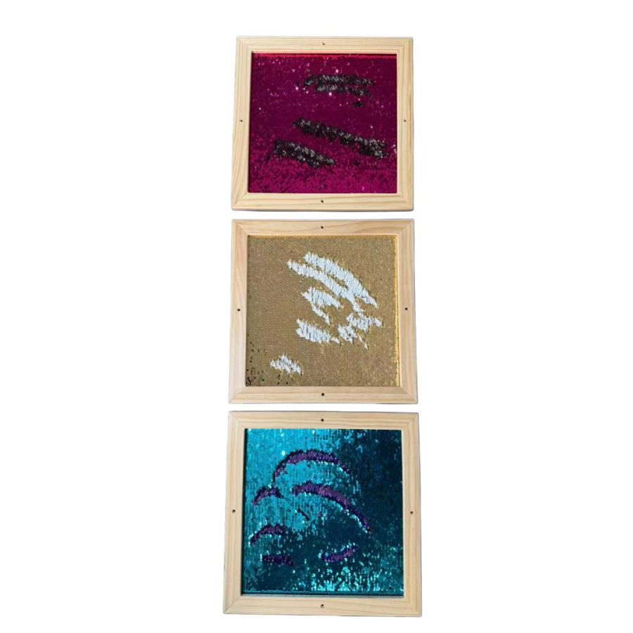 Sequin Sensory Boards (35 x 35cm) - Set of 3