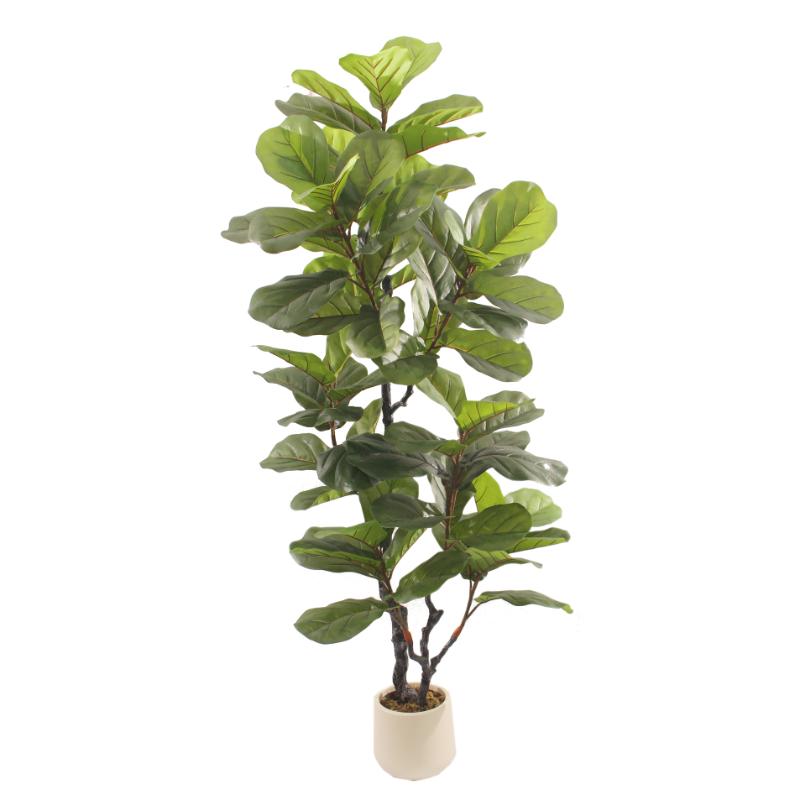 Artificial Fiddle Fig Big Leaf Tree - 190cm
