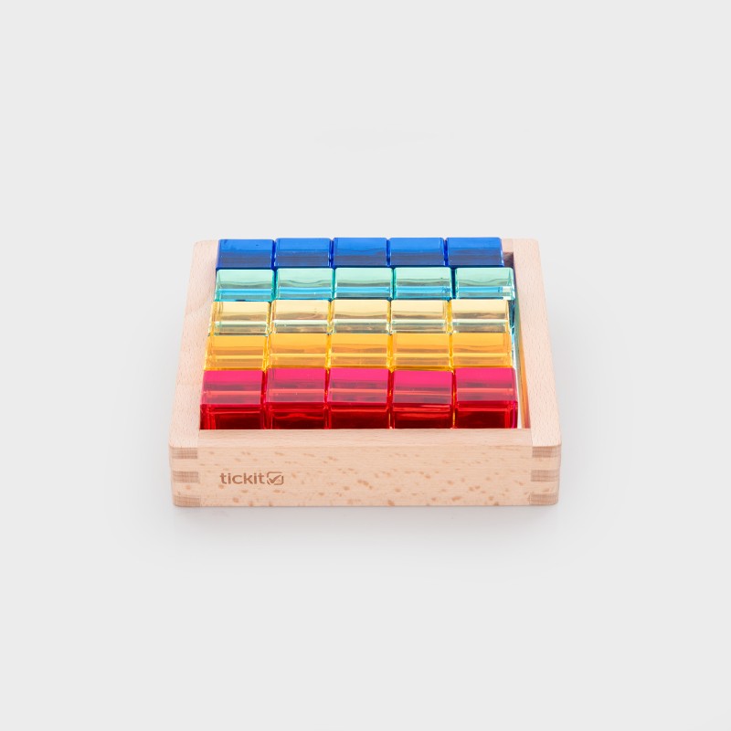Gem Cube Mirror Tray (25pcs)