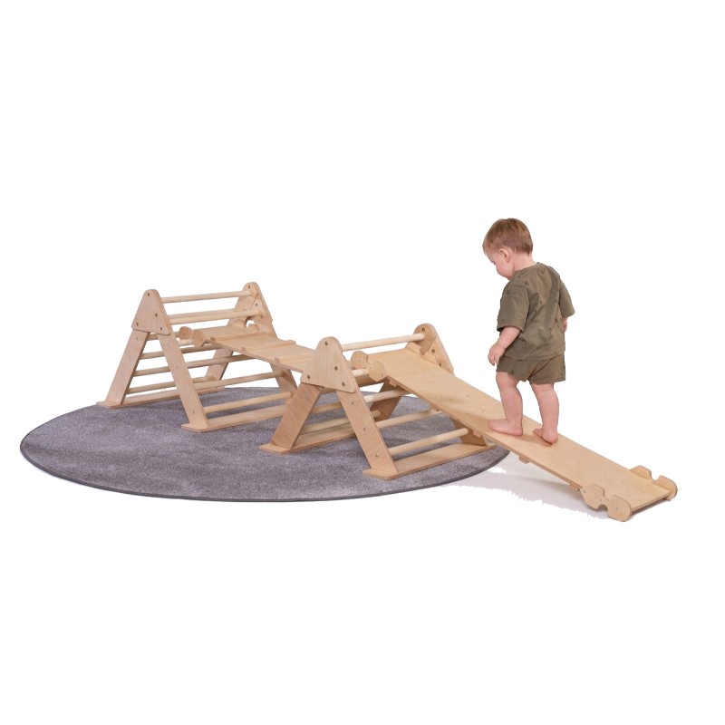 Natureplay Pikler Style Clambering Folding Triangles  (4pcs)