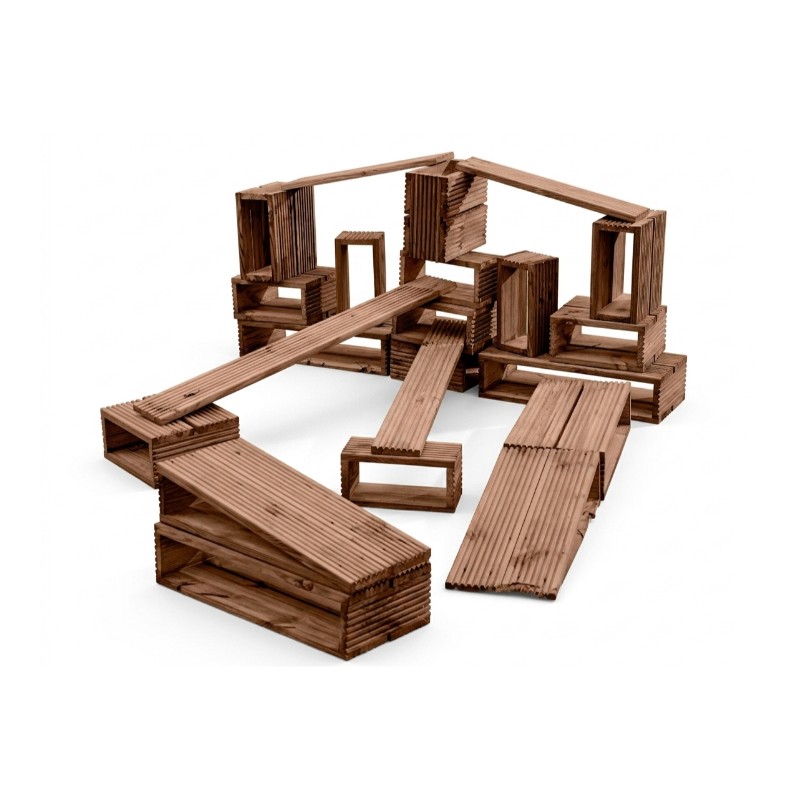 Natureplay Deckciting Outdoor Blocks (25Pk)
