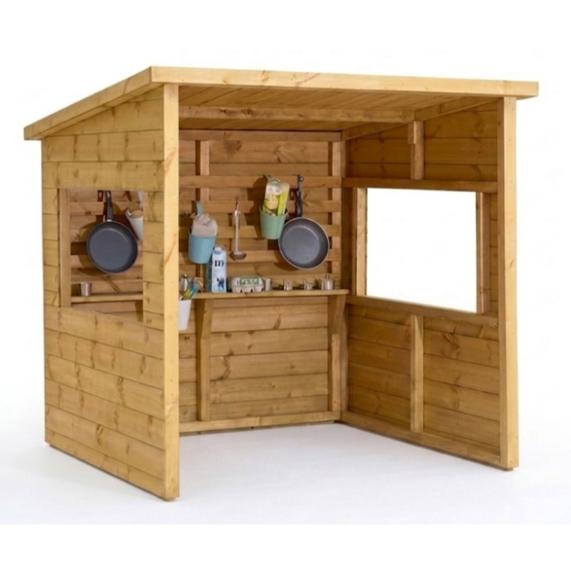 Natureplay Outdoor Home Corner Shelter