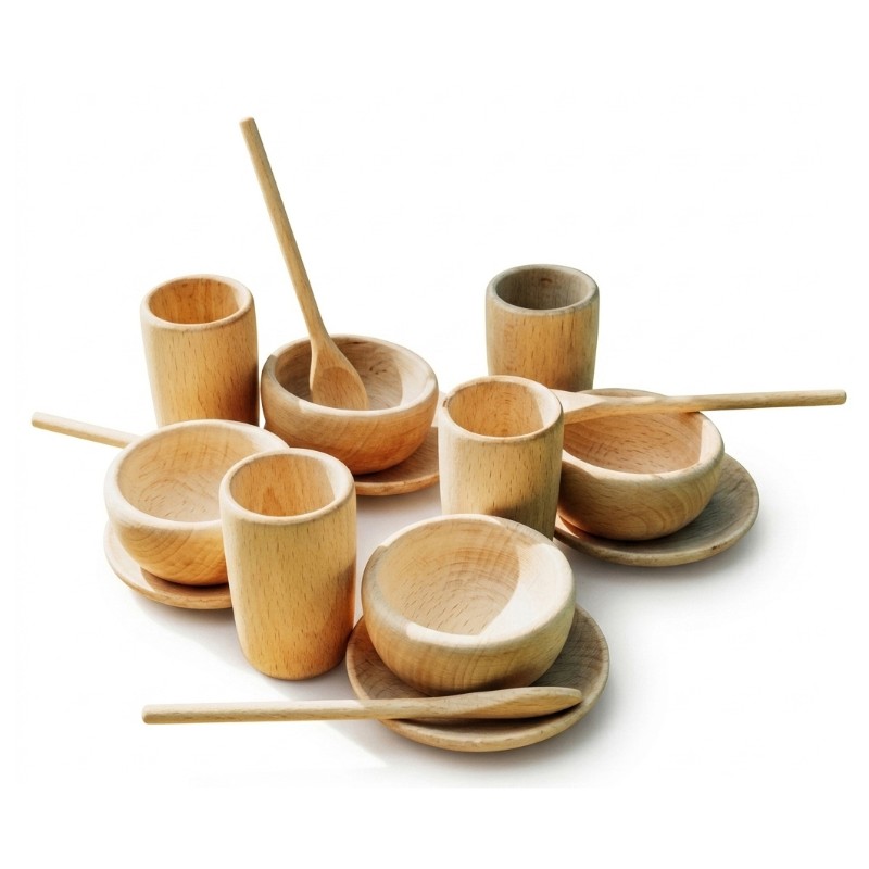 Natureplay Teddy Bears Picnic Tea Set (16pcs)