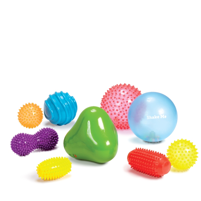 Sensory Shapes and Balls (9pcs)