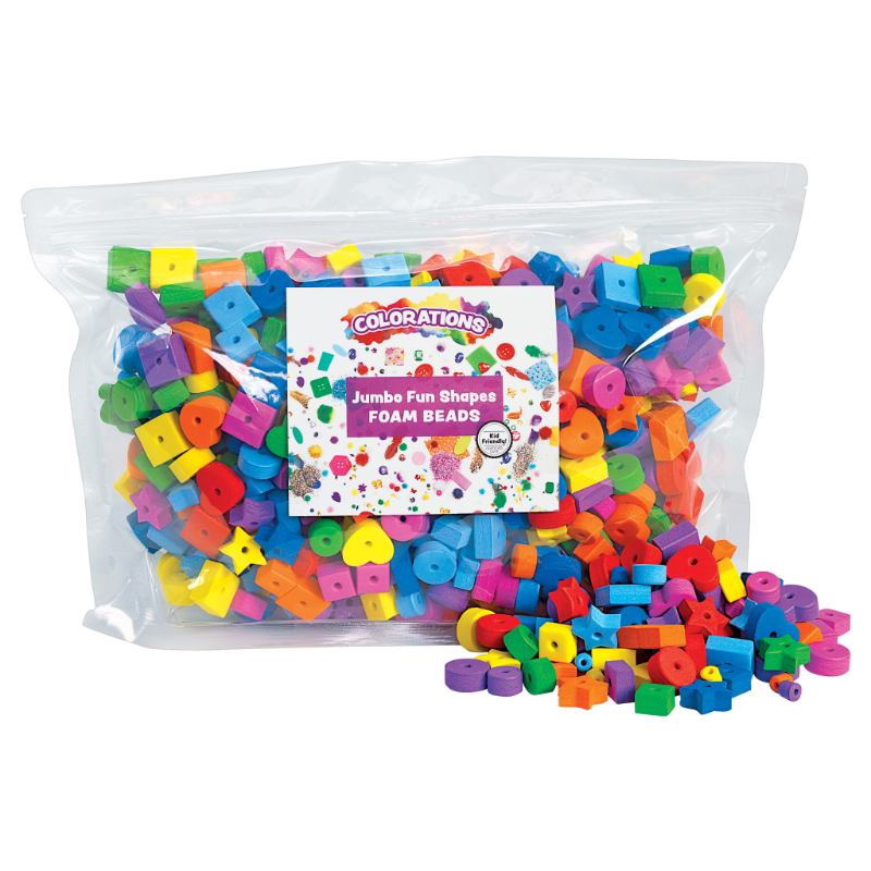 Jumbo Fun Shapes Foam Beads (500pcs) - Step4 Jumbo Fun Shapes Foam Beads (500pcs) - Image 2