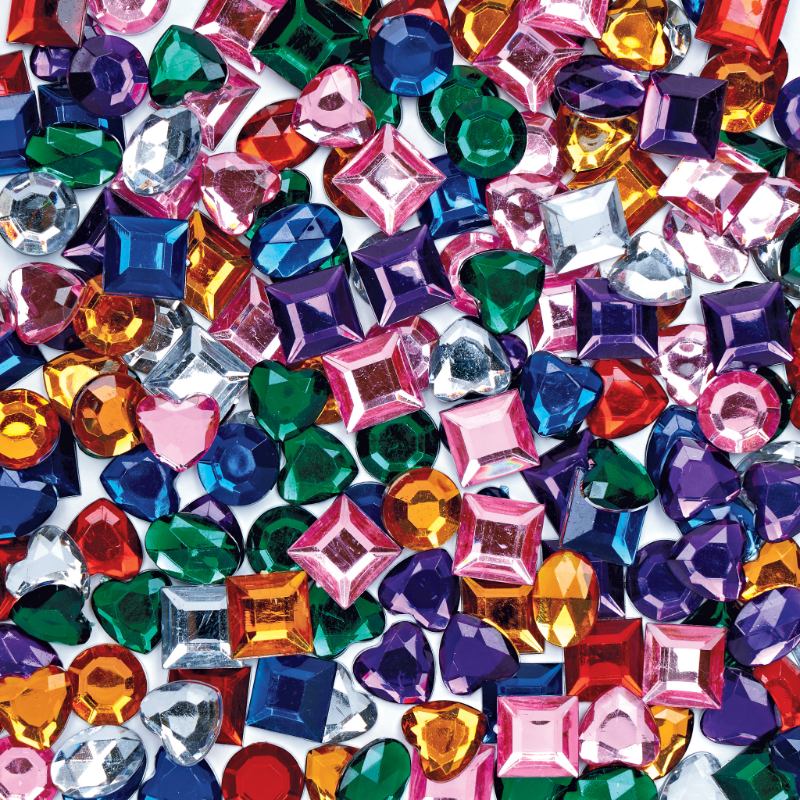 Glittering Craft Rhinestones (570pcs)