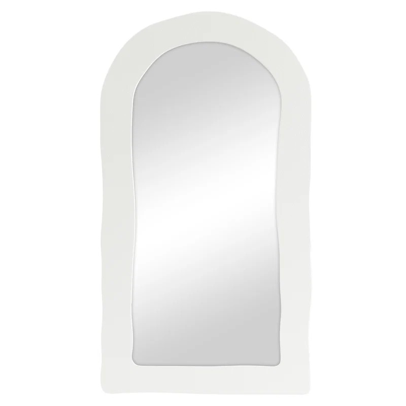 Arch Floor Mirror - White